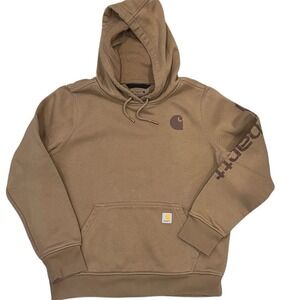 Carhartt Brown Hoodie with Logo